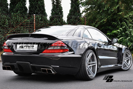ชุดแต่งรอบคัน Mercedes SL BLACKEDITION R230FL ทรง Prior-Design